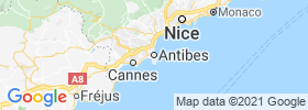 Antibes map
